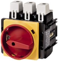 EB-Hauptschalter Eaton, P5, 125A, 3-polig, NOT-AUS-Funktion, mit Drehgriff rot
