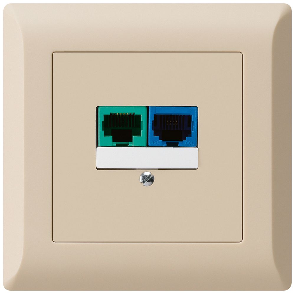 Scatola INC DSL kallysto.line 2×RJ45 beige