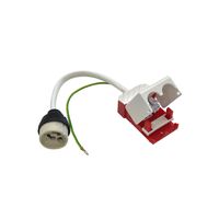 GU10-Fassung mit Schutzleiter und Klemmbox