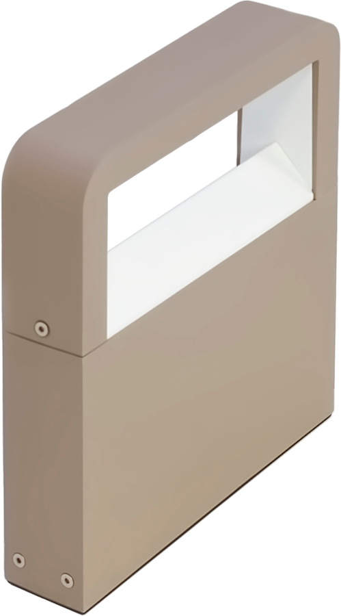 Borne METOO 10W 444lm 2700K IP65 200mm sable