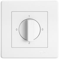 Interrupteur rotatif ENC EDIZIO.liv SNAPFIX® manette commutateur 2/2L bc