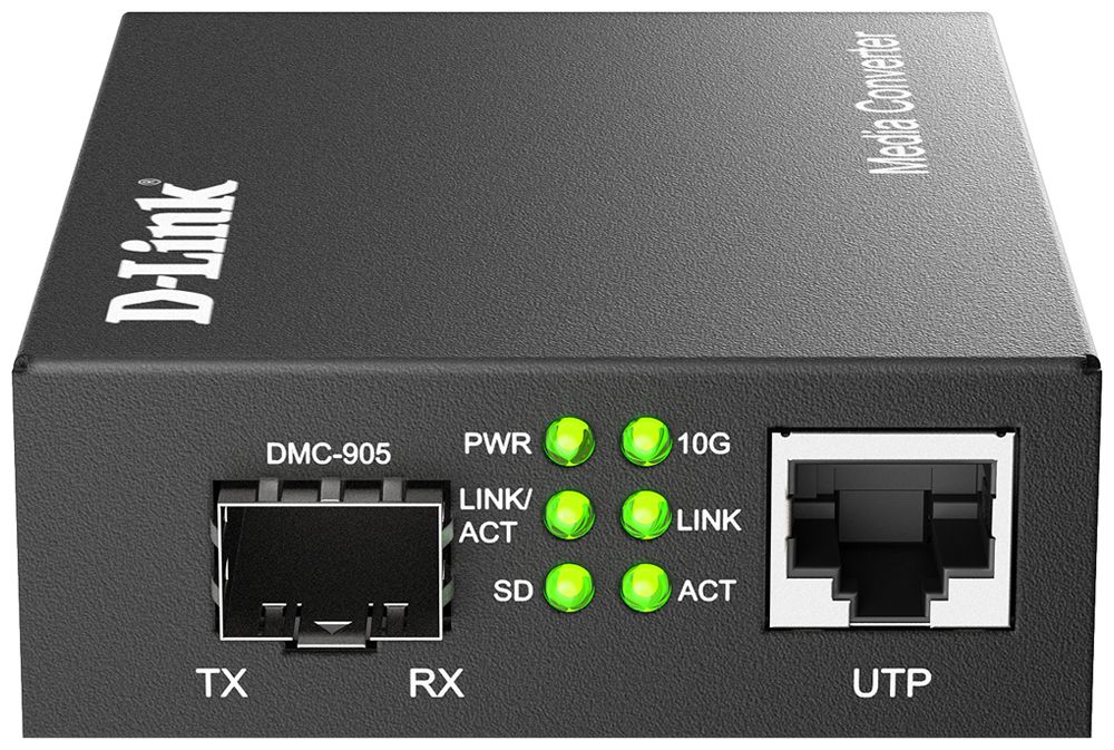 Convertitore D-LINK DMC-905/E, RJ45 10GBASE-T ↔ SFP+ 10GBASE-X