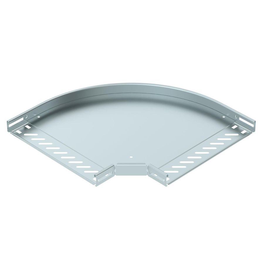 Coude BET RB 90° 35×300mm acier zingué en continu