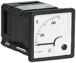 EB-Voltmeter ISKRA FQ0407 250 VAC, 250V (AC), Klasse 1.5, 48×48mm
