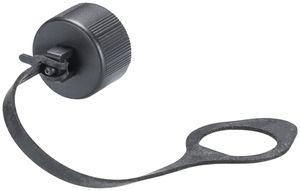 Cappuccio di chiusura RST16i3/2, per spina, nero