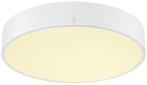 LED-Deckenleuchte SLV MEDO PRO 40 19W 2500lm 930/940 IP50 DALI Ø380mm weiss