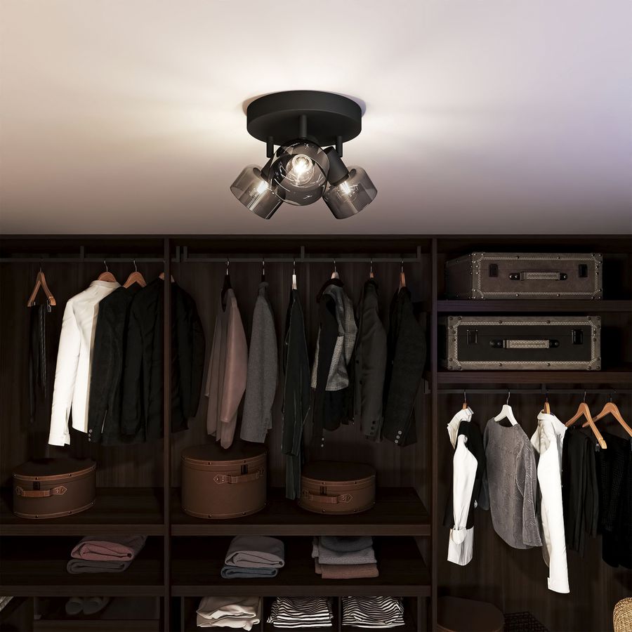 Spot Philips Sleet E14 5×25W 220×211mm nero