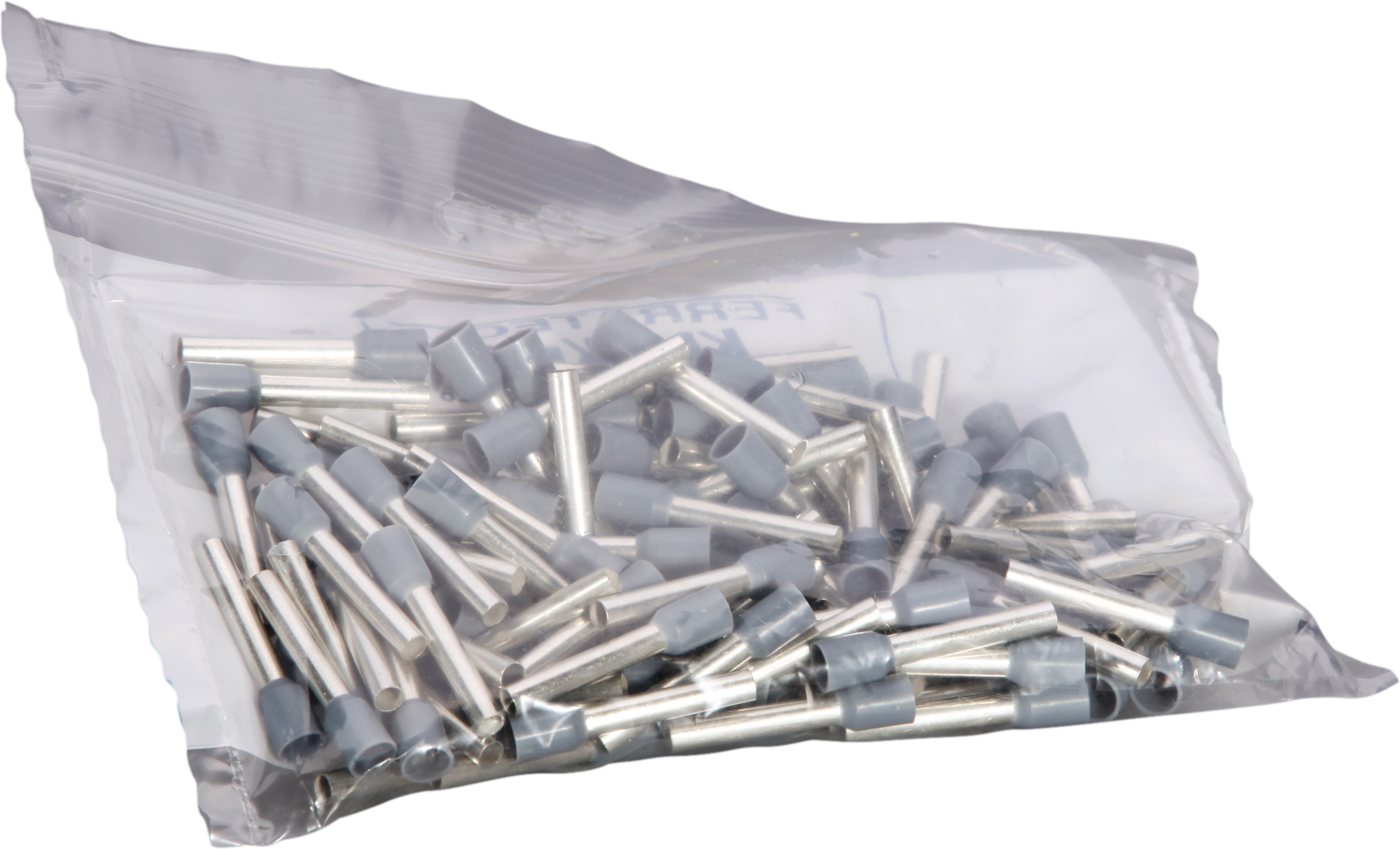 Aderendhülse Typ A isoliert 4mm²/18mm grau