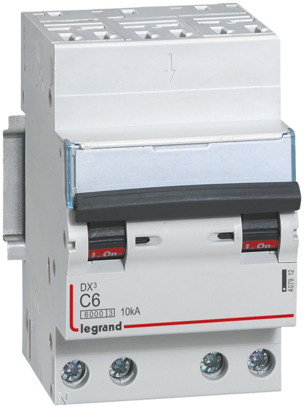 Disgiuntore Legrand C 4P 25A 6000A/10kA conn.innesto