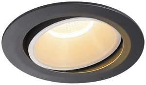 Downlight LED SLV NUMINOS MOVE XL 37.4W 3500lm 2700K 20° REG Ø190×118mm ne/bi
