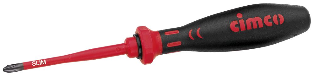 Cacciavite a croce CIMCO Phillips SLIM PH1×100mm, VDE, 10 000V