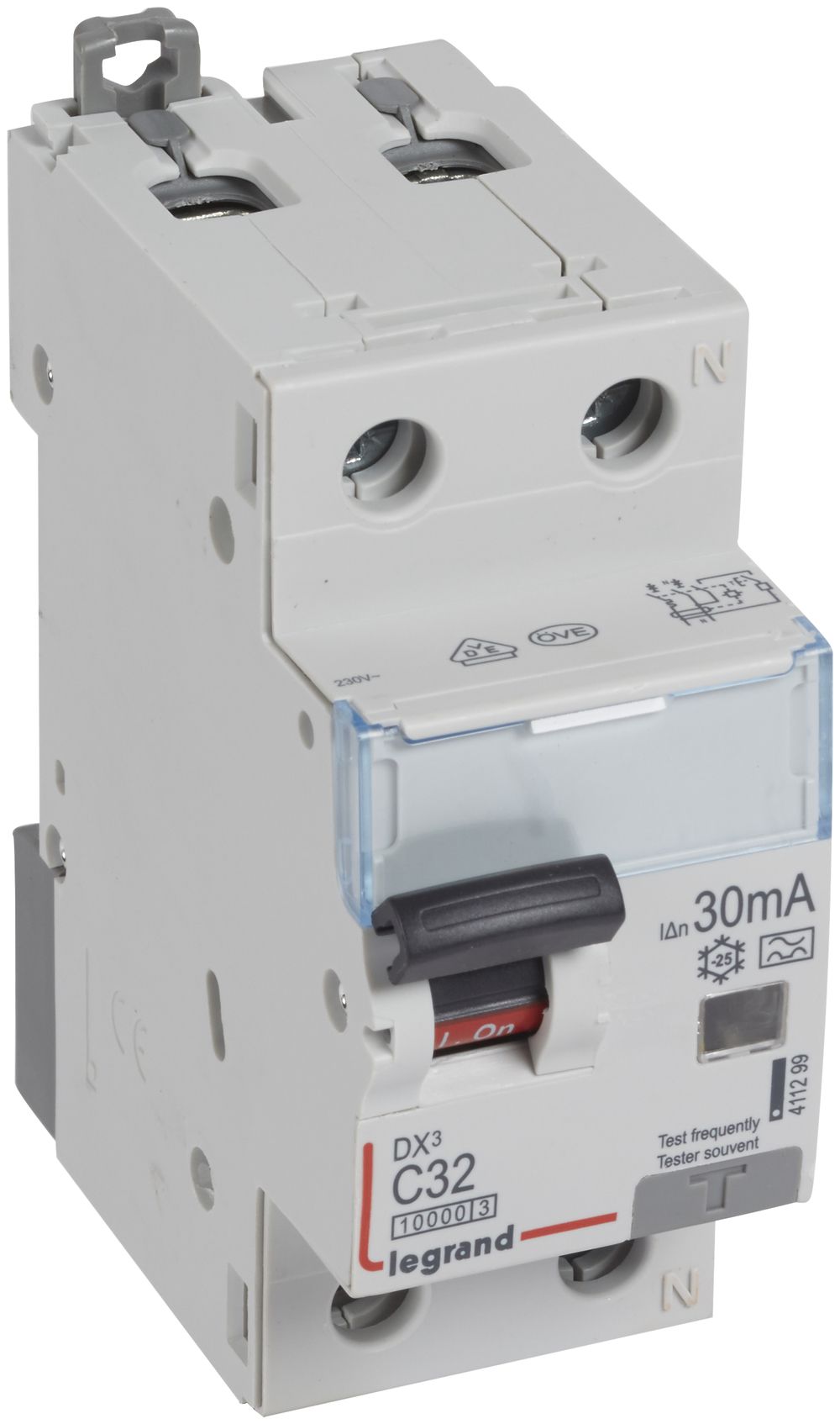 Disgiuntore differenziale Legrand DX3standard 1LN C 32A 10kA 30mA tipo A