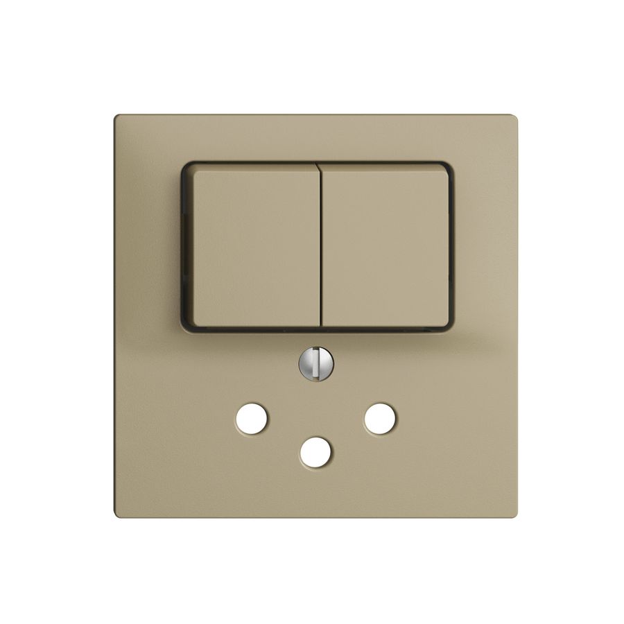 Frontset EDIZIOdue sand 60×60mm T12