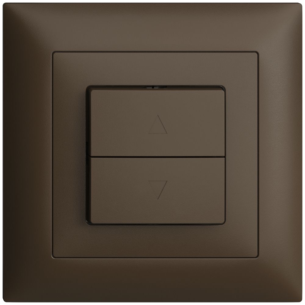 Interruttore per tapparella INC EDIZIOdue FMI coffee 1 canale