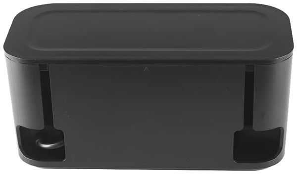 Prise multiple A. Steffen Cable Organizer Box avec interrupteur 5×T13 noir