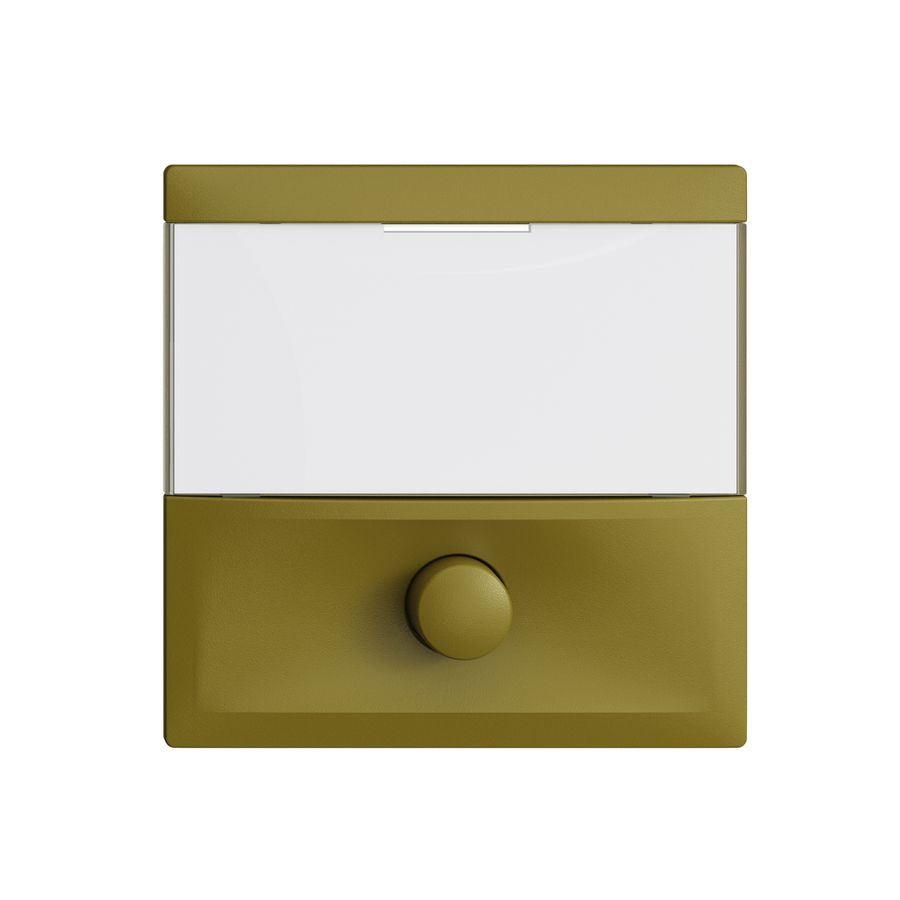 Taster mit Namensschild EDIZIOdue olive