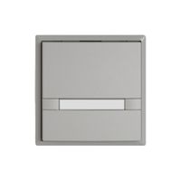 Poussoir KNX RGB EDIZIO.liv SNAPFIX® capteur temp.s.LED étiqu.1× comm.2T grc