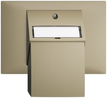 Kit de montage INC EDIZIOdue BKE, avec capot de sortie droite p.2×Keystone sand