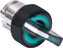 COMMUTATEUR 2 POS.,ENCL, BLVE+