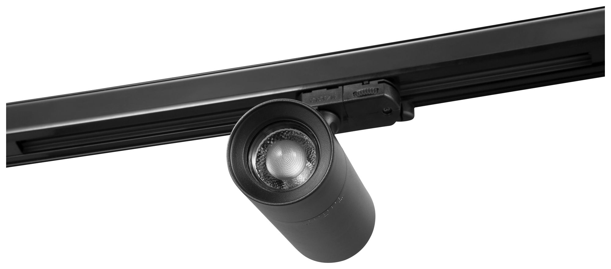 LED-Strahler Sylvania Lenzo Small 15W 1000lm 940 DIM 3PH 15°…50° Ø60 schwarz