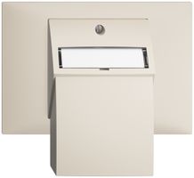 Kit de montage INC EDIZIOdue BKE, avec capot de sortie droite crema