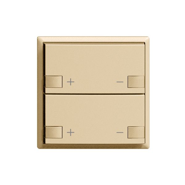 Frontset 2×Dimmer 2K/2T ZEP EDIZIOdue sand