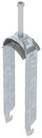 Fixation rapide BET 2056 pied à U mat.synthétique 40…46mm 3×câble acier Zn-ch-im