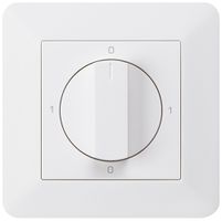 Interrupteur rotatif ENC kallysto.trend 0/2L blanc avec manette