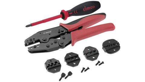 Presszangen, für Aderend-/Flachsteckhülsen