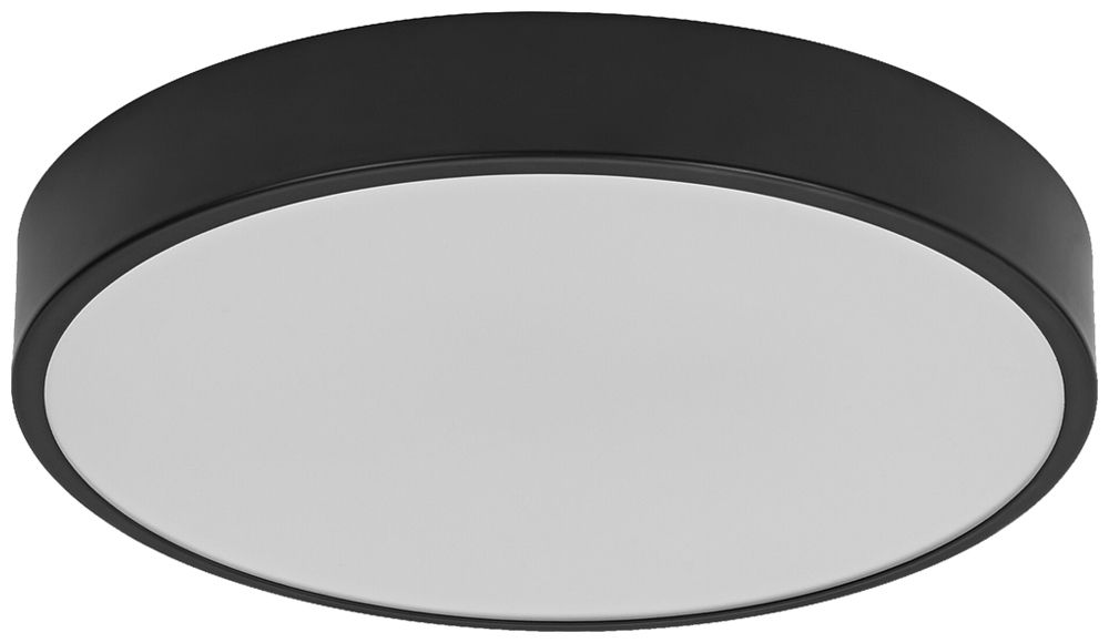 LED-Deckenleuchte LEDVANCE CEILING MOIA 20W 1500lm 3000K Ø280mm schwarz