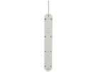 Prise multiple Re:Life 10A avec interrupteur EN/HORS 7×T13 1.8m blanc