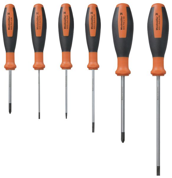 Schraubenzieher-Set WM SD SET Schlitz 2.5/3/4/5.5 und PH1/2