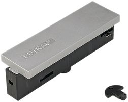 Alimentation centrale SLV pour rail conducteur EUTRAC, gris argenté