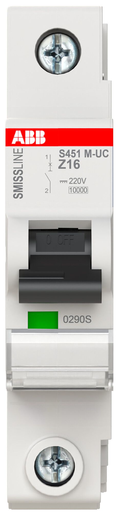 LS-Schalter SMISSLINE CLASSIC UCZ 1×16A 10kA