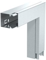 Flachwinkel Bettermann LKM 40×60mm mit Oberteil verz.z.Met.-Kanal