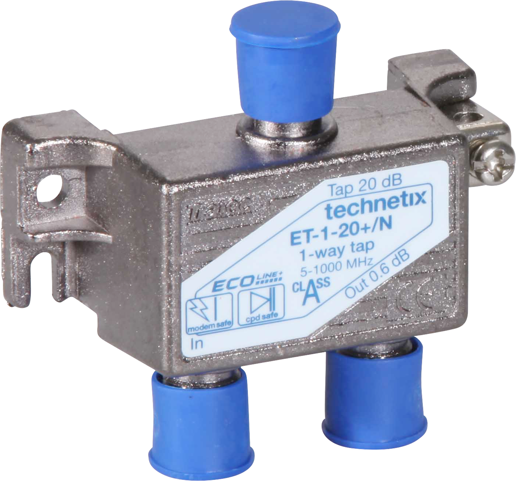 Abzweiger 1×ET-1-20+/N-G mit Modem Safe