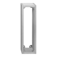 AP-Holzrahmen für FLF 5×2 Hartholz lackiert