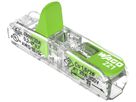Borne de connexion WAGO Green Range 2L 0.34…4mm² avec levier vt transparent