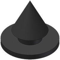 Gummifuss Ø12×1.2mm