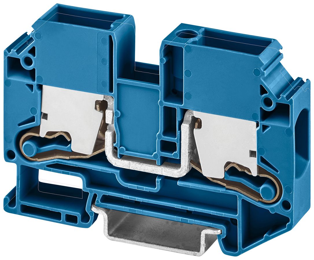 Borne de passage PX XTV 16 BU 1000V 76A 2.5…25mm² bleu