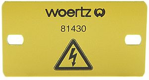 Couvre-bornes Woertz pour 7 bornes 2.5mm²