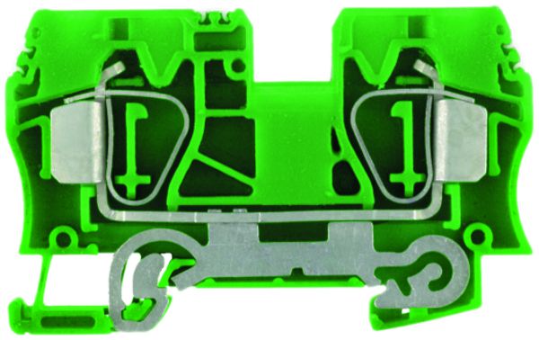 Borne de protection Weidmüller ZPE 16 connexion à ressort 16mm² vert/jaune