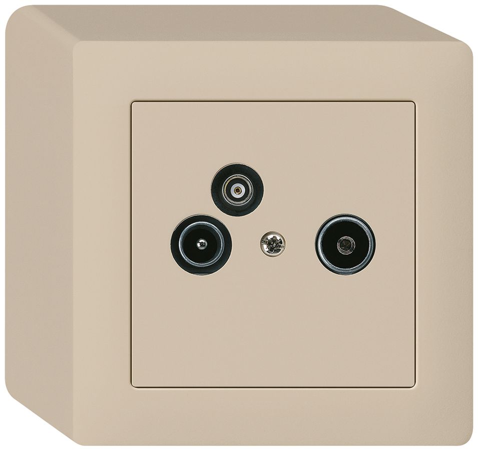 AP-Antennendose R/TV-Daten kallysto 2GHz 19db beige