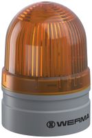 Blitz- und Dauerleuchte WERMA Mini TwinLIGHT, 115...230VAC, gelb
