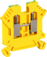 Morsetto di passaggio componibile WZ 0.5…4mm² 32A 1000V vite 2×1 DIN 35mm ve-gi