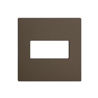 Frontset EDIZIOdue F für Bewegungsmelder pirios 180 R eco, coffee