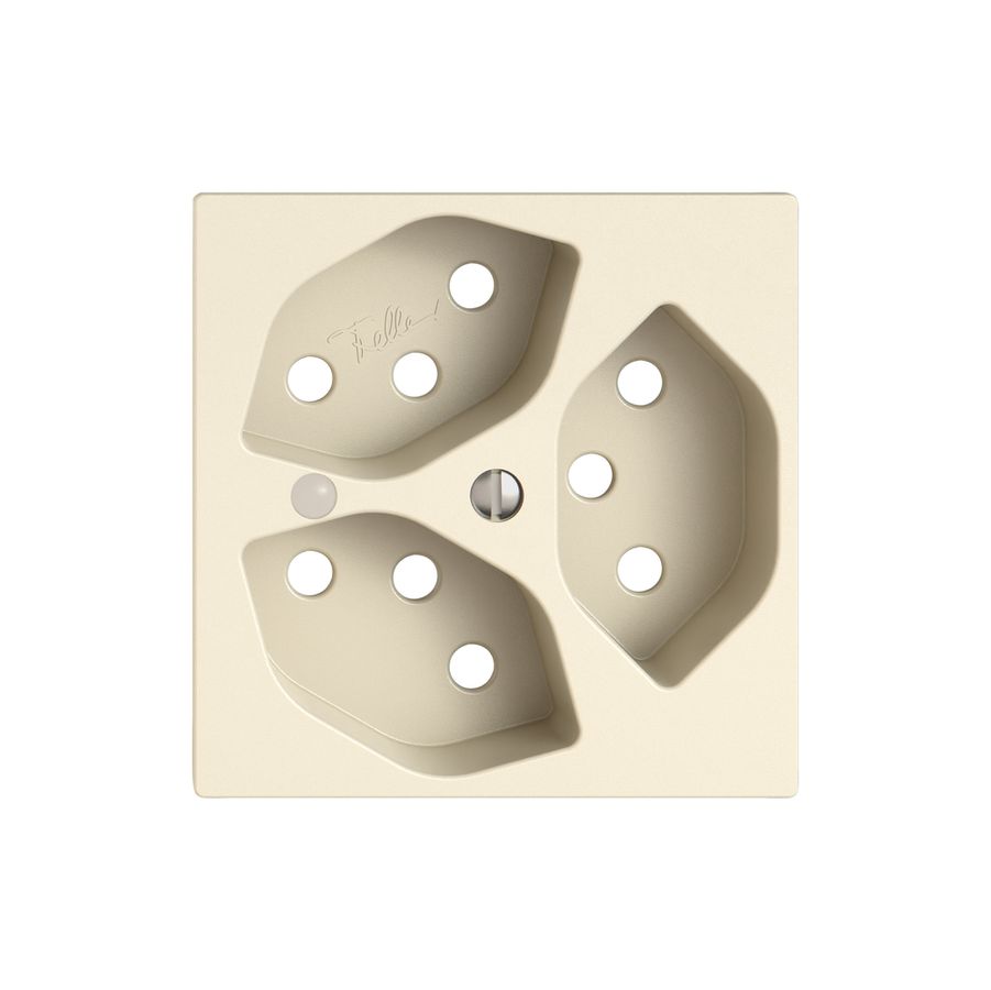 Montageset EDIZIO.liv SNAPFIX® für 3×T13 mit Frontlinse cr