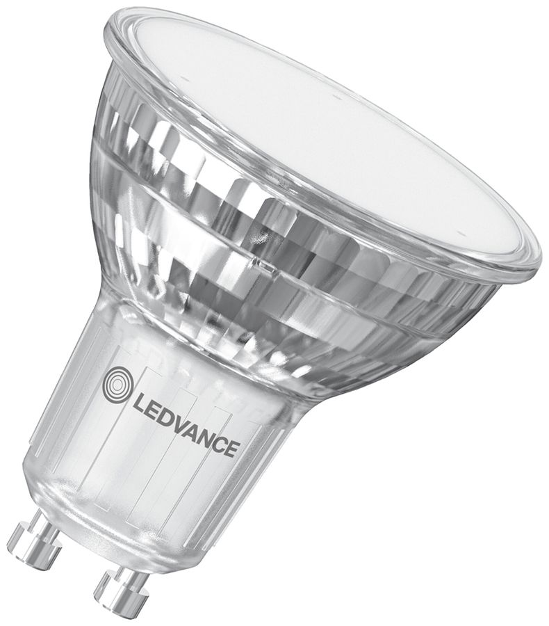 Lampada LED LEDVANCE GU10 5.6W 620lm 830 PAR16 chiaro 120° Ø50×54mm