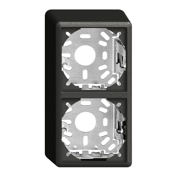 Capot avec plaque de base 54/39mm pour combinaison FX vertical/horizontal noir