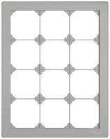 Intestazione INC EDIZIO.liv SNAPFIX® 4×3 per combinazioni a libera scelta grc